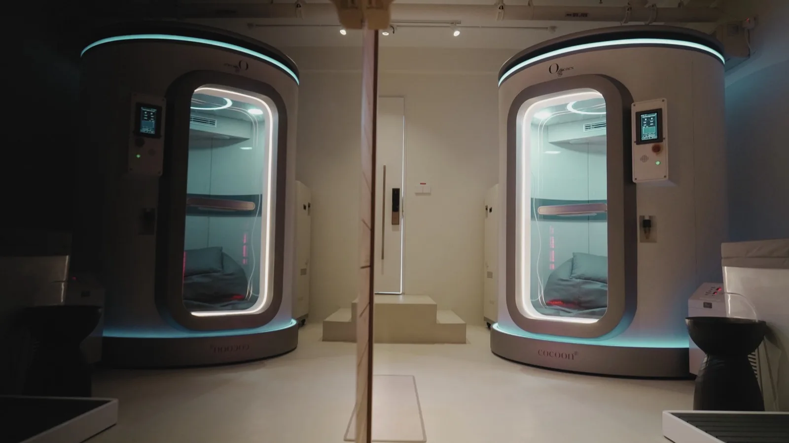 O2genes HBOT cocoon® showroom reference