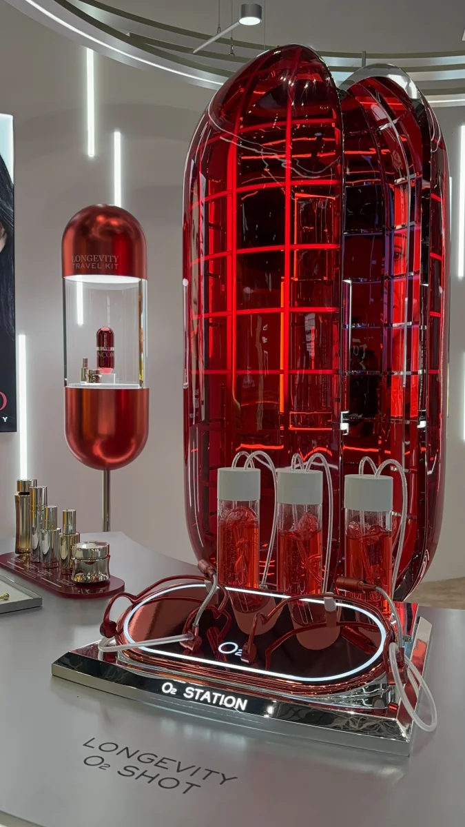 Lancôme Longevity O2 Station 完整展示
