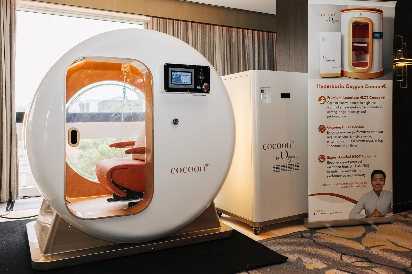 HBOT Aura Cocoon Hard Shell Chamber